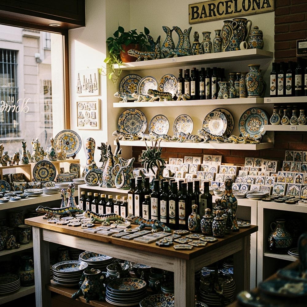 바르셀로나 기념품